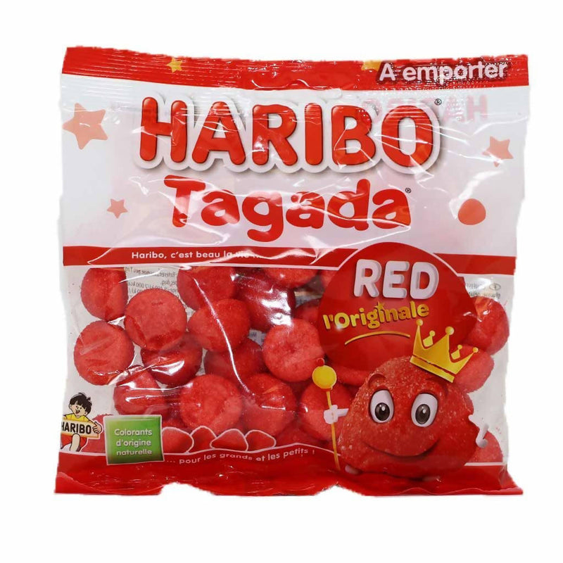 Haribo Fraise Tagada 120 Gram Candy Bag from France