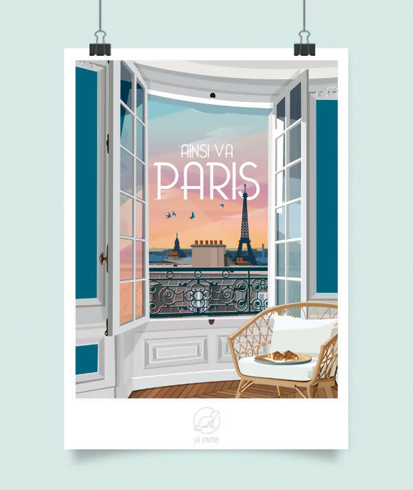Poster - Window on Paris