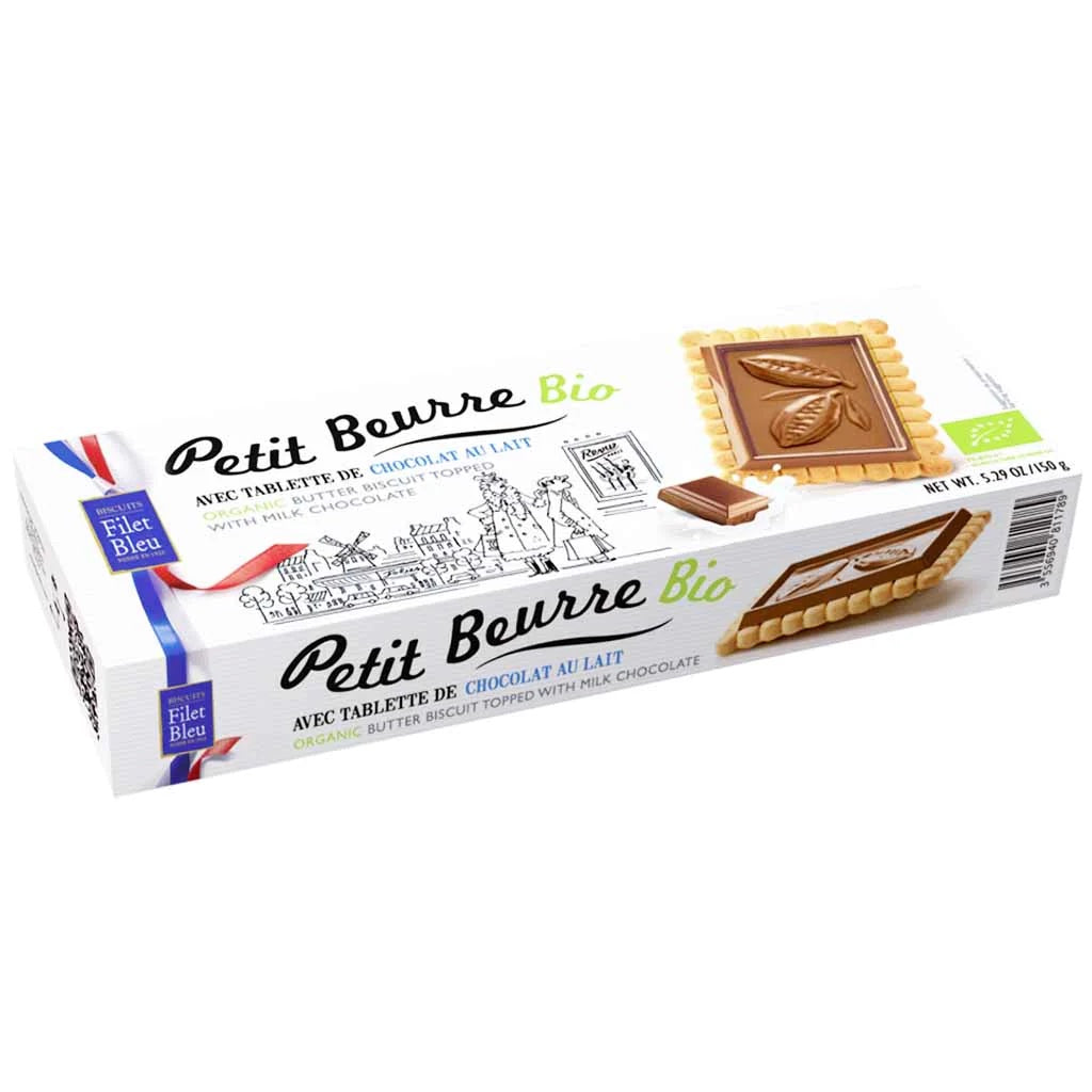Petit Beurre Organic - Milk chocolate