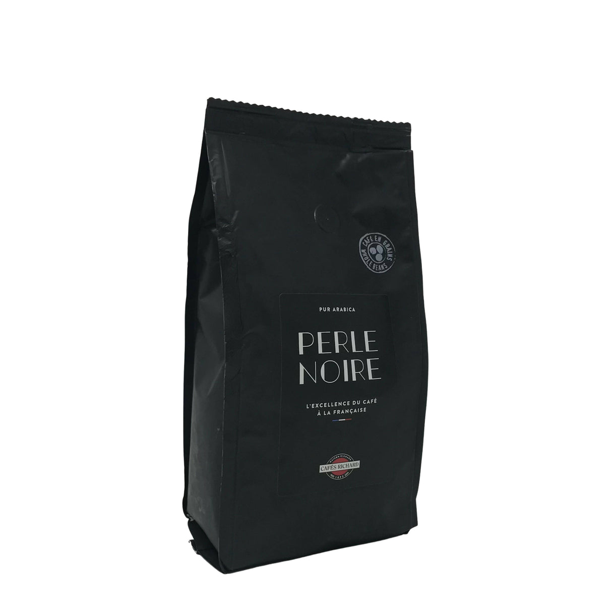 Coffee- Cafés Richard Perle Noire Whole Bean 8.8oz Bag