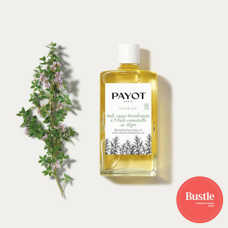 Organic Revitalizing Body Oil with Thyme Essential Oil