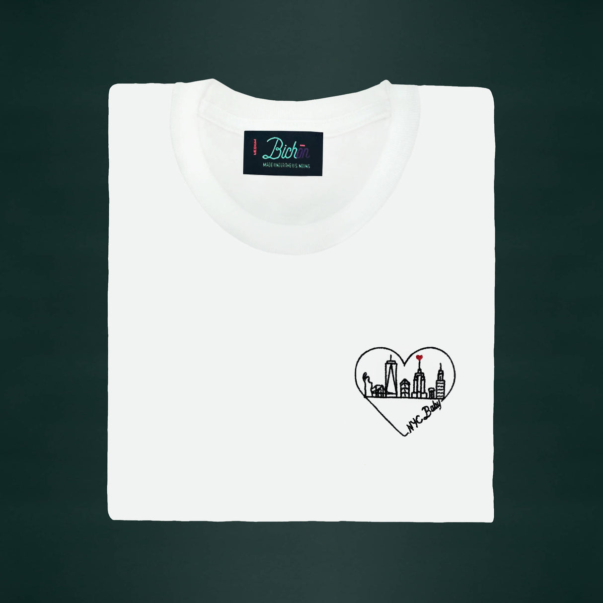 Unisex White T-Shirt - NYC Baby!
