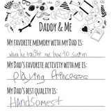 Father’s Day – Printable - in English