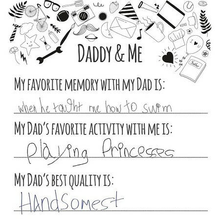 Father’s Day – Printable - in English