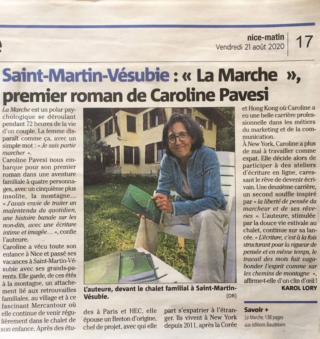 LA MARCHE - Caroline Pavesi