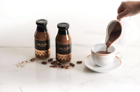 A cup of Angelina Fashion Hot Chocolate