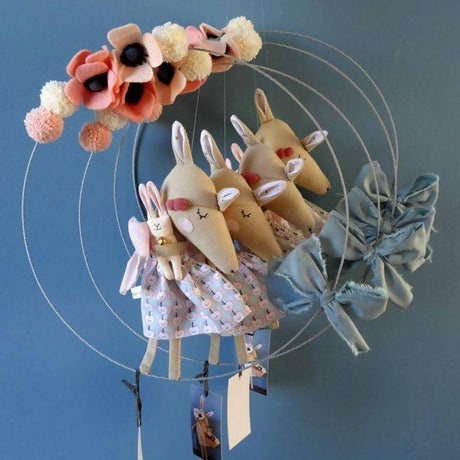 Baby Mobile - Rose Minuscule
