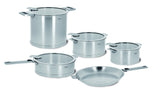 Cristel Strate 13 Piece Set (Stainless Steel Handles)