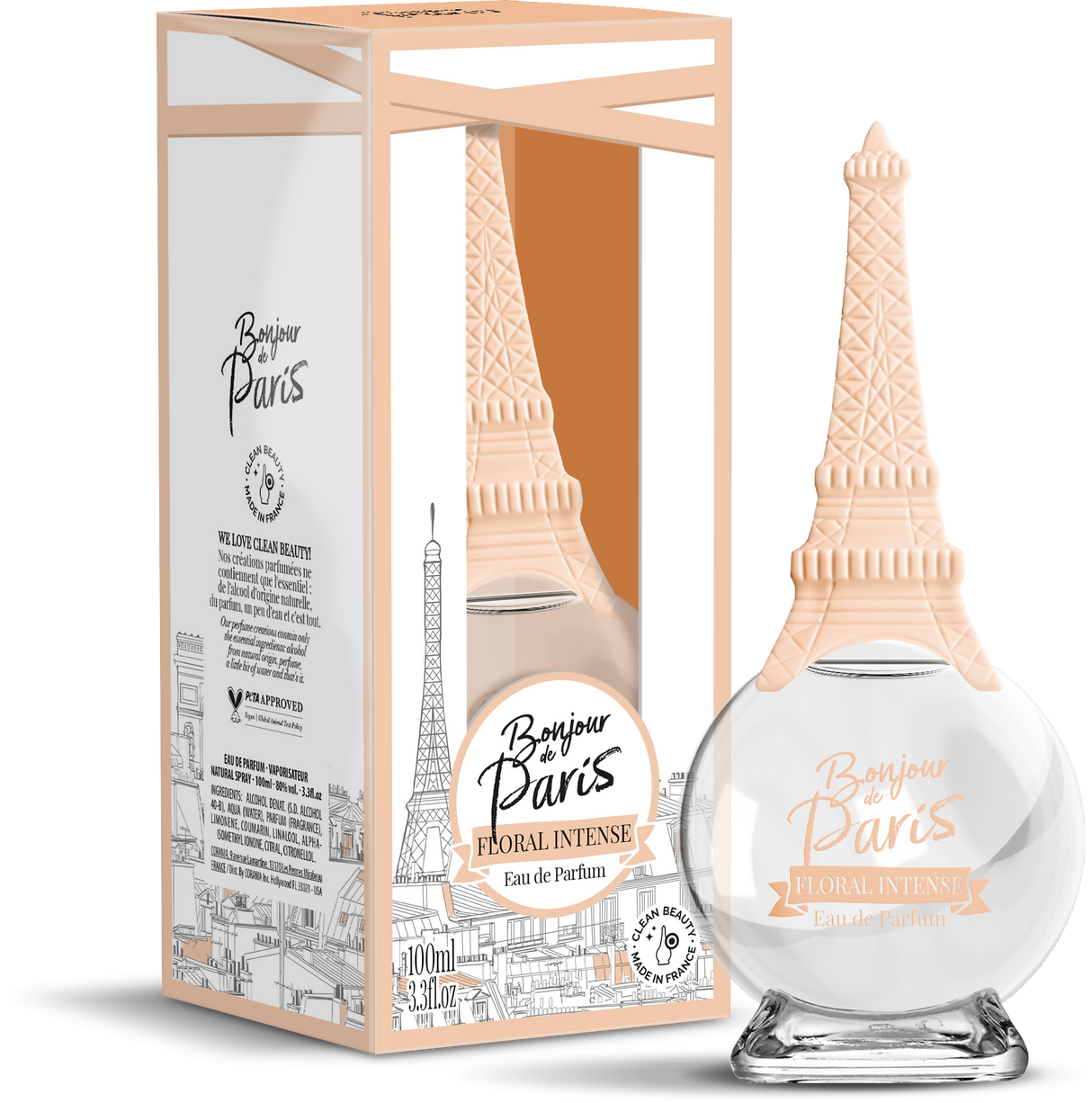 Bonjour De Paris Floral Intense - EDP 100ml (3.3oz)