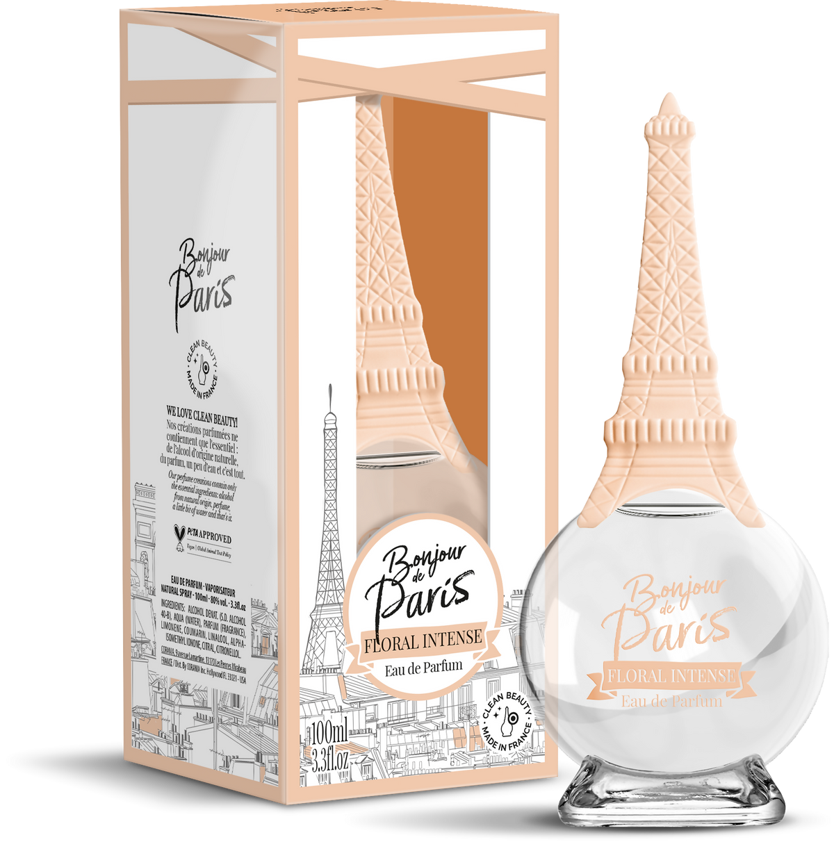 Bonjour De Paris Floral Intense - EDP 100ml (3.3oz) – French Wink