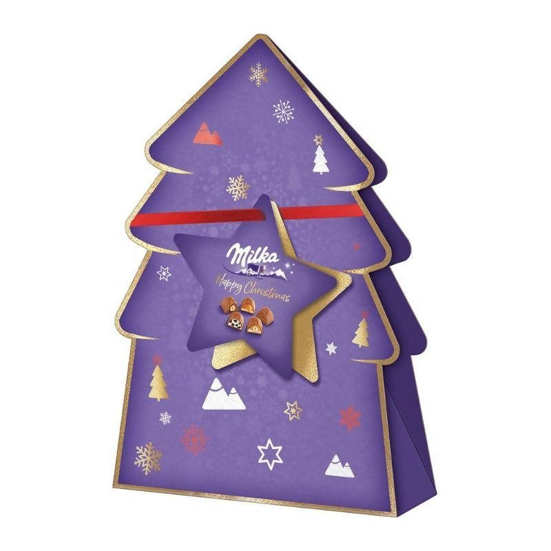Assorted Chocolates Christmas Tree - Milka