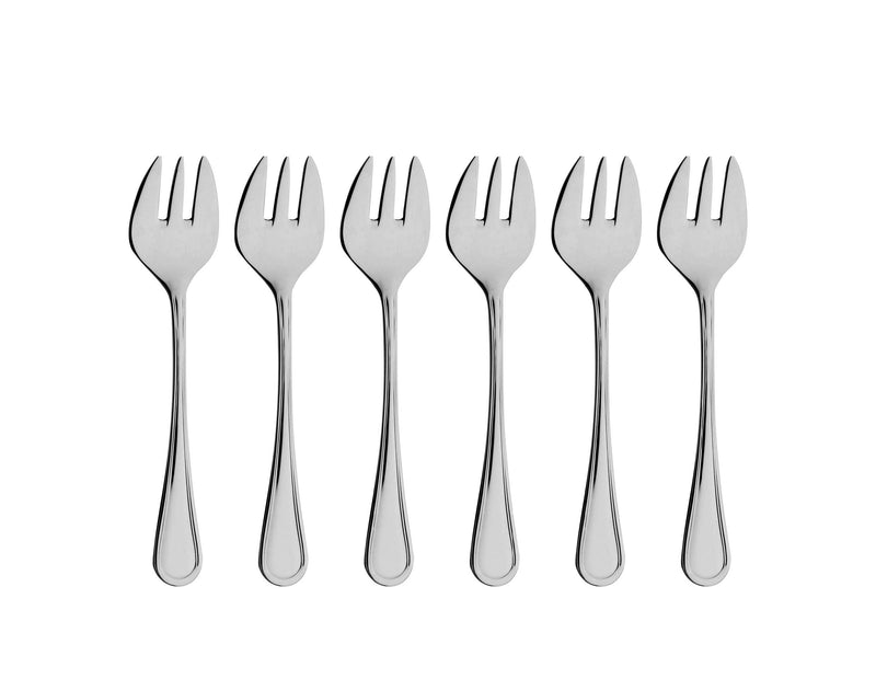 CONFIDENCE - GIFT BOX OF 6 OYSTER / COCKTAIL FORKS