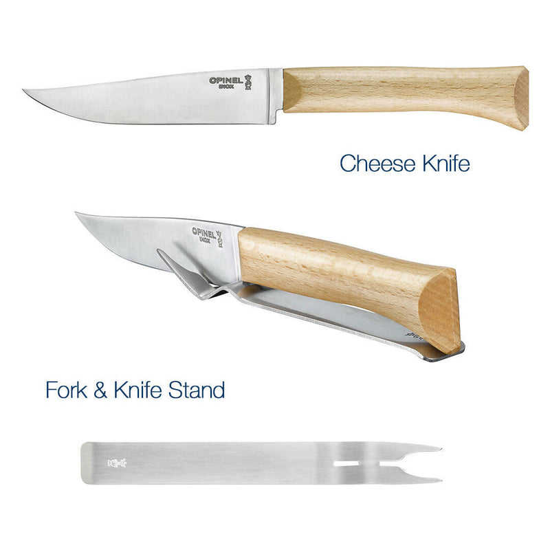 Opinel - Cheese Knife and Fork Set