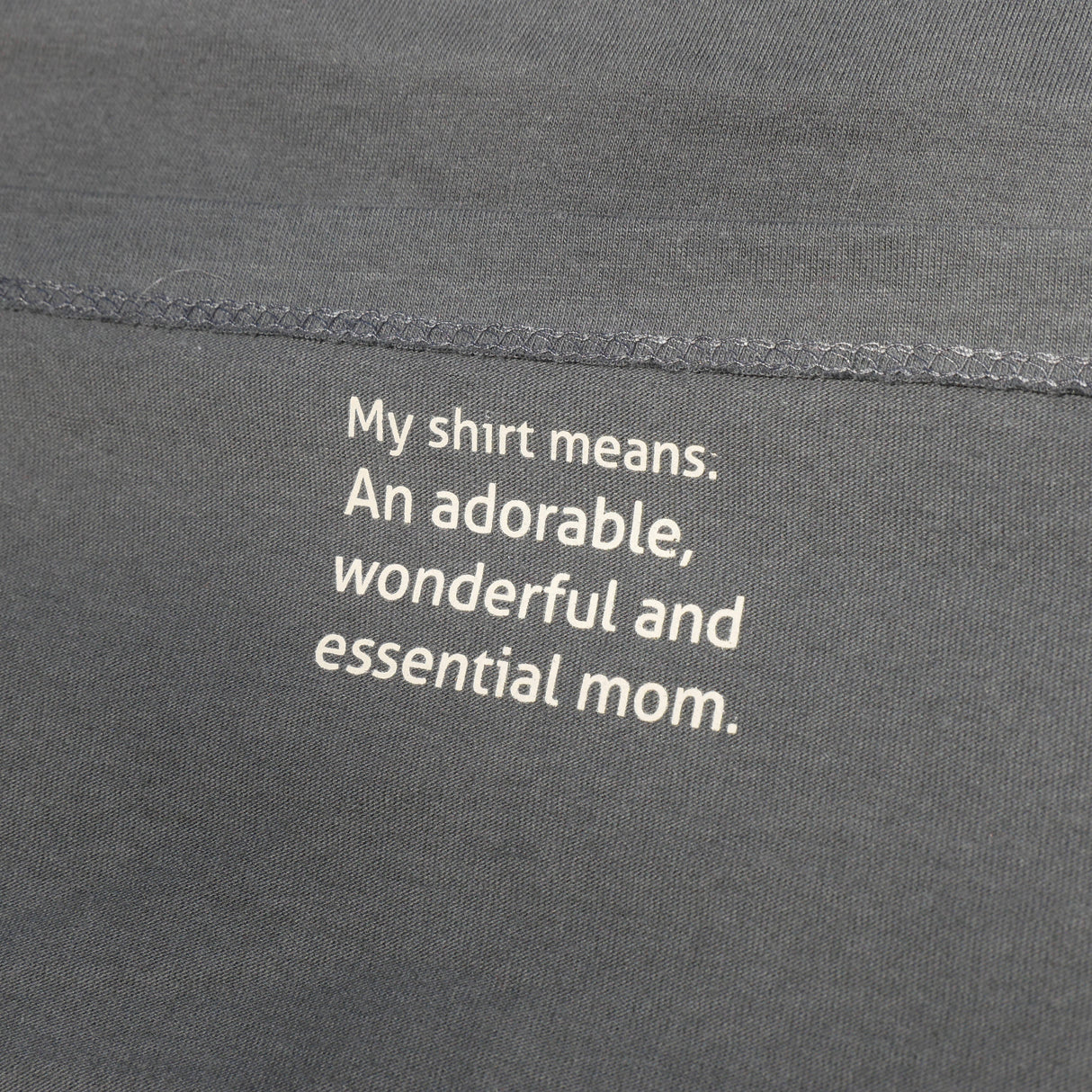 Organic cotton T-shirt - For Moms
