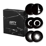 ARTY CREATION - Round Plate (Set of 6)