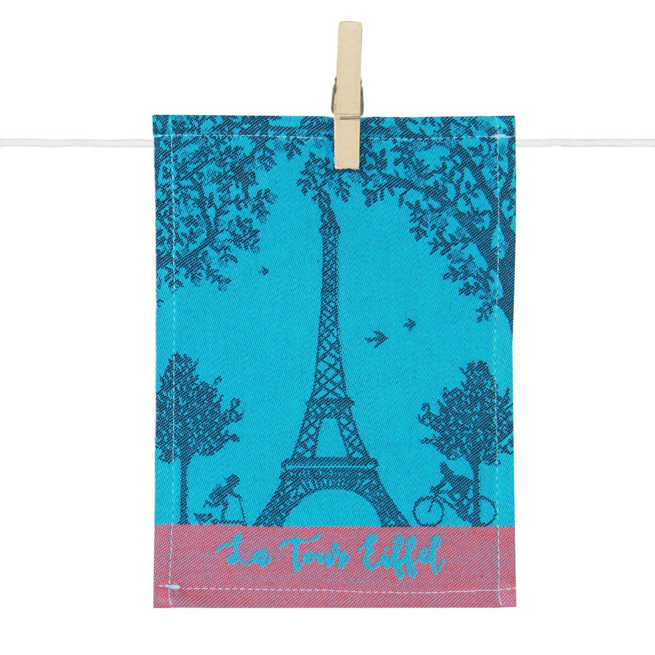 Repose-sachet De Thé Déco Paris - Tour Eiffel Fleurie - En Mélamine - 7