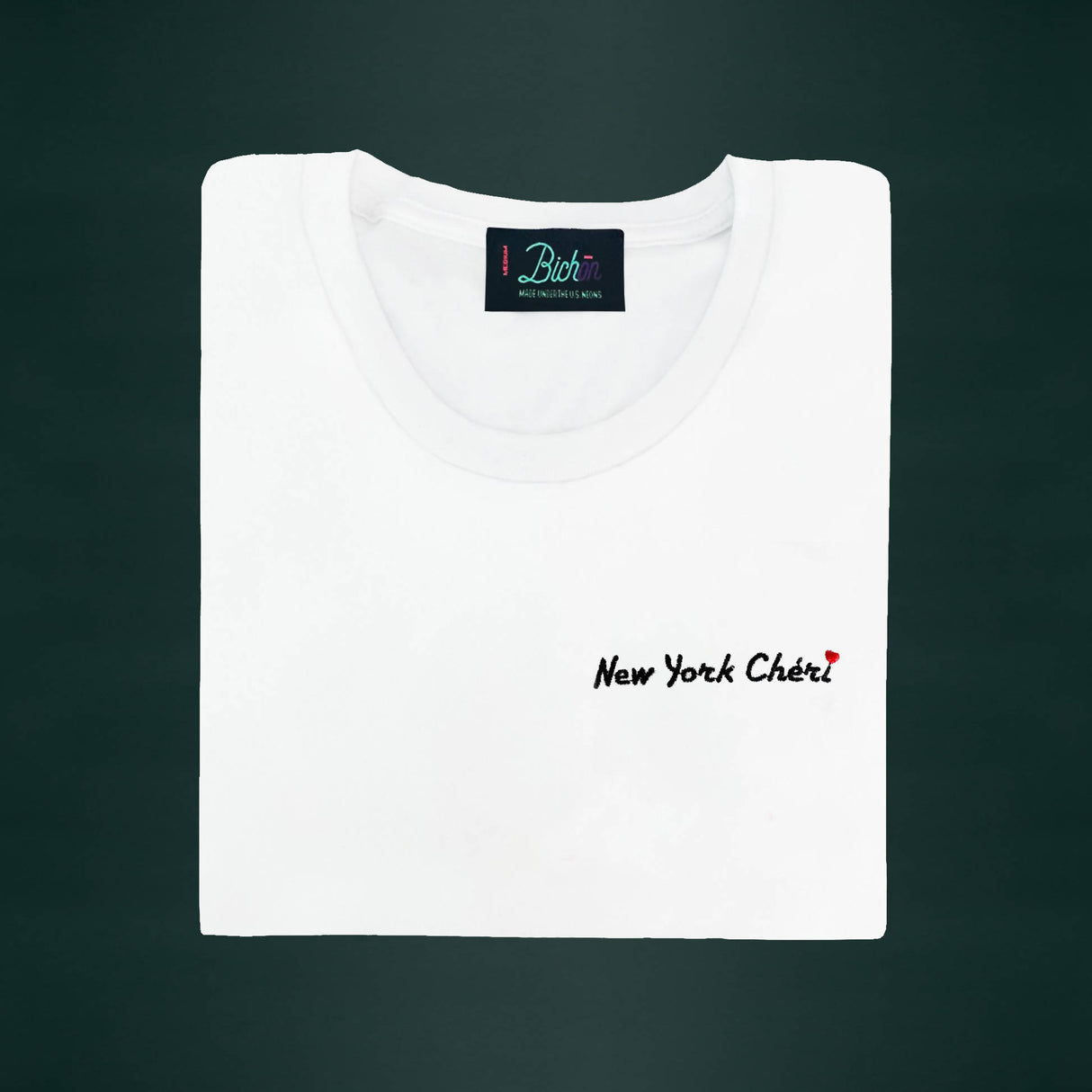 Woman White T-Shirt - New York Cheri