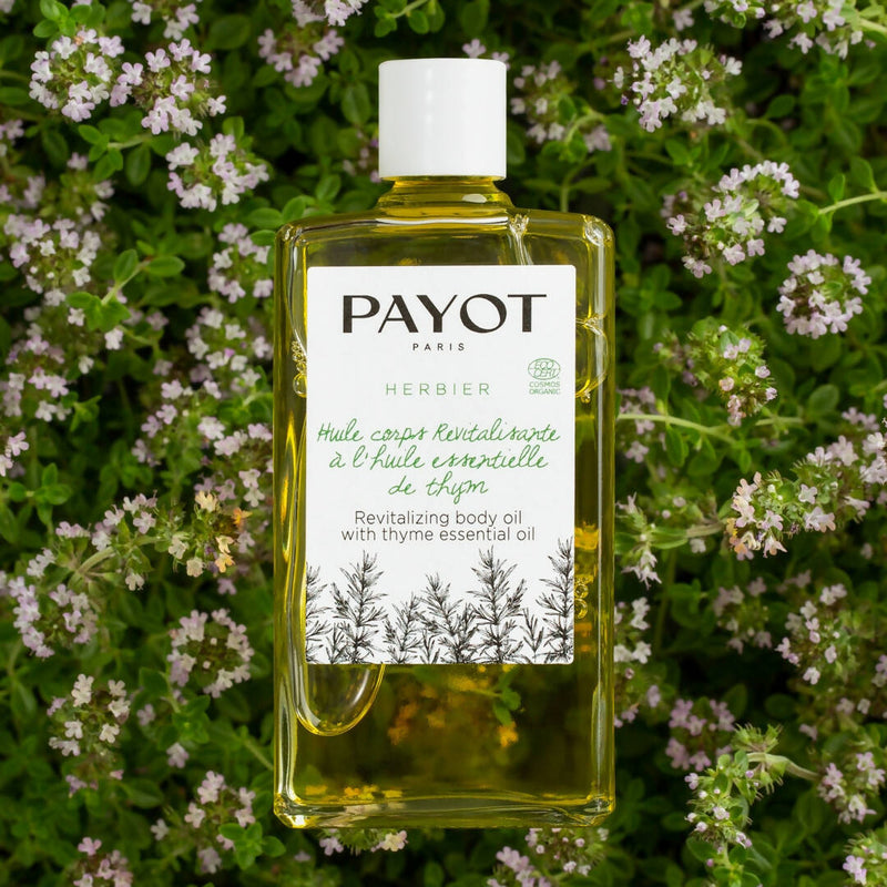 Organic Revitalizing Body Oil with Thyme Essential Oil