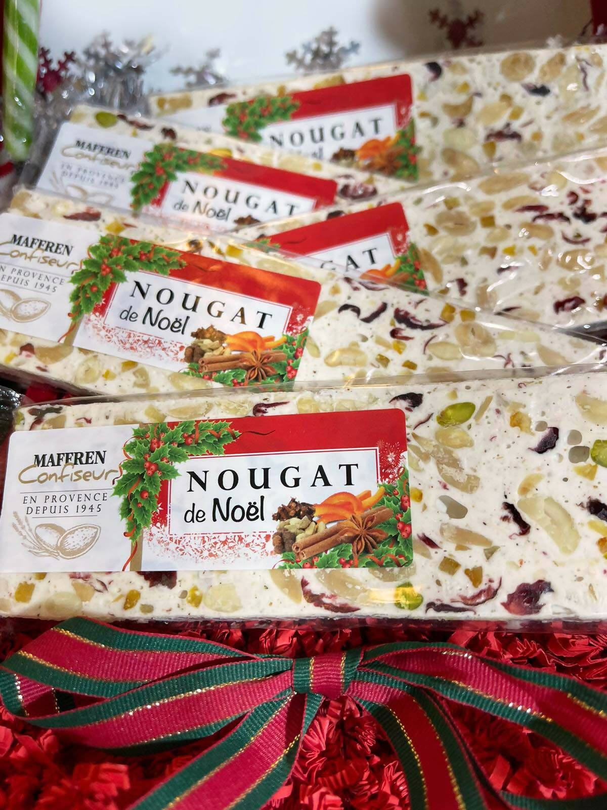 Maffren White Nougat w/ Xmas spice