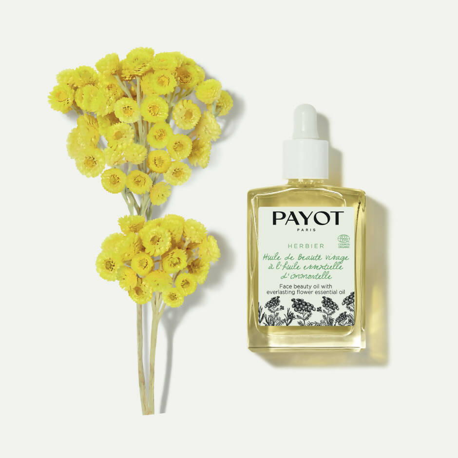 PAYOT Herbier - Organic Face Oil with Everlasting Flowers Essential Oil