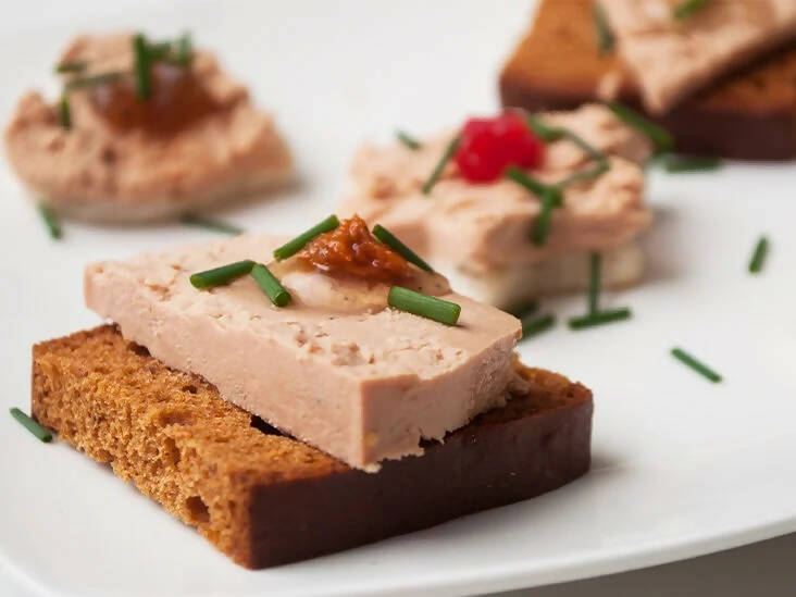 Duck Foie gras with Armagnac - Presentation