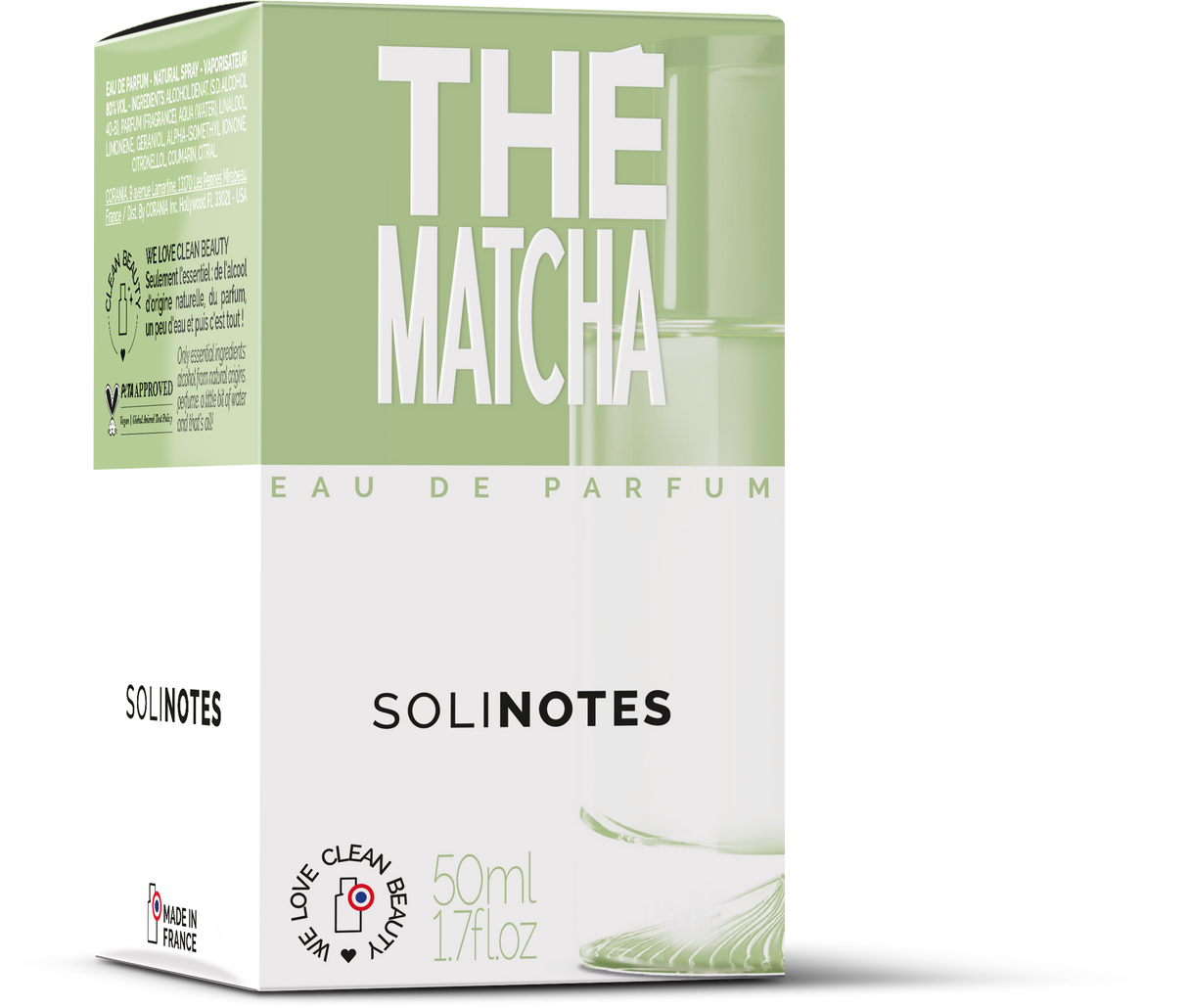 Solinotes - Matcha Tea Eau de Parfum 1.7 oz - CLEAN BEAUTY