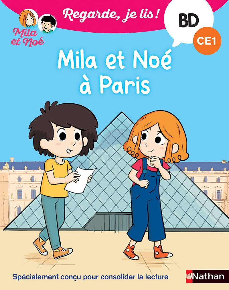 Nathan – Regarde je lis – Mila et Noé à Paris
