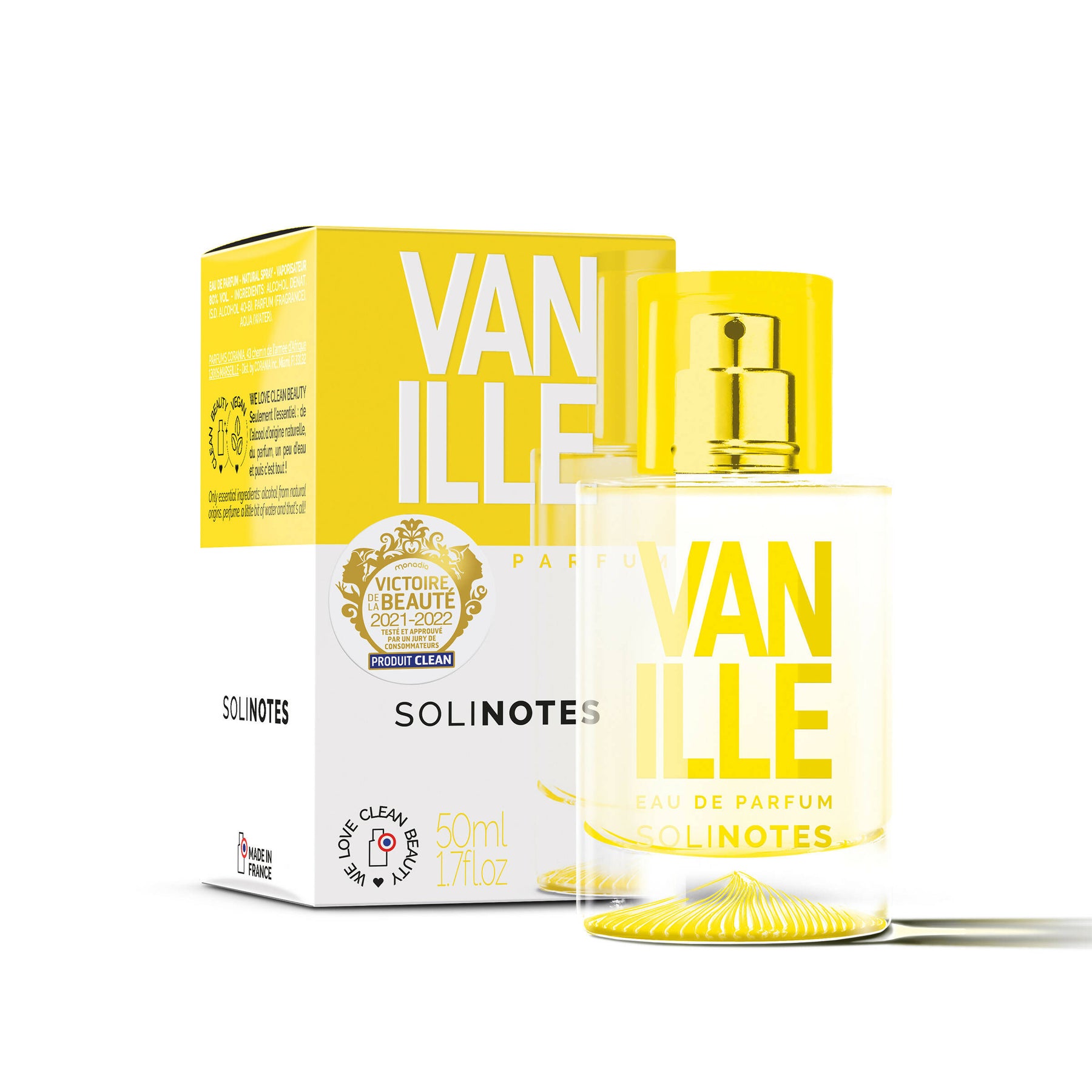 SOLINOTES Vanilla Perfume for Women - Eau De  