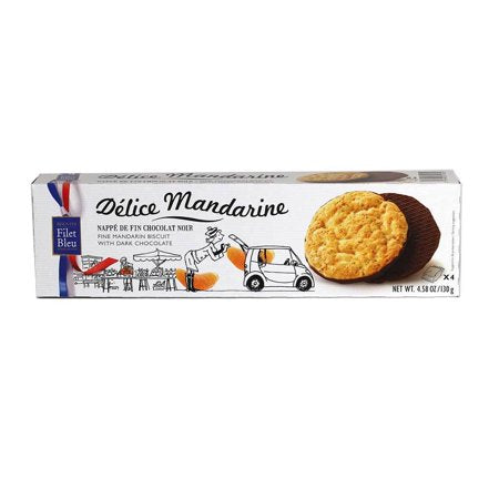 Mandarin Cookies - Filet bleu - Delice mandarine