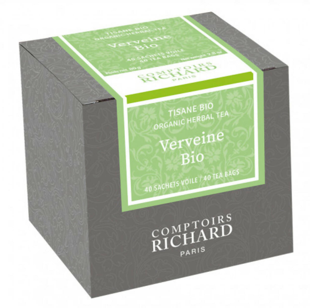 Tea - Cafes Richard Organic Verbena x 40 sachets