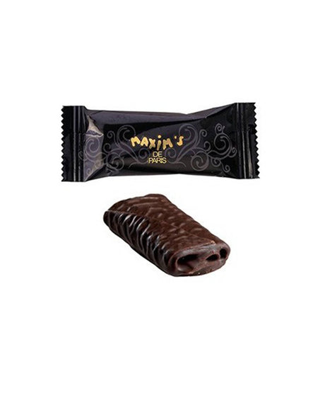 Tin of 16 dark Chocolate Lace Crepes - Maxim's De Paris