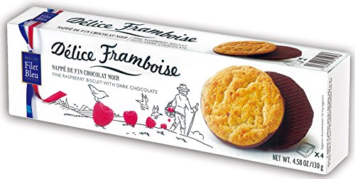 Raspberry cookies - Filet Bleu - Delice Framboise