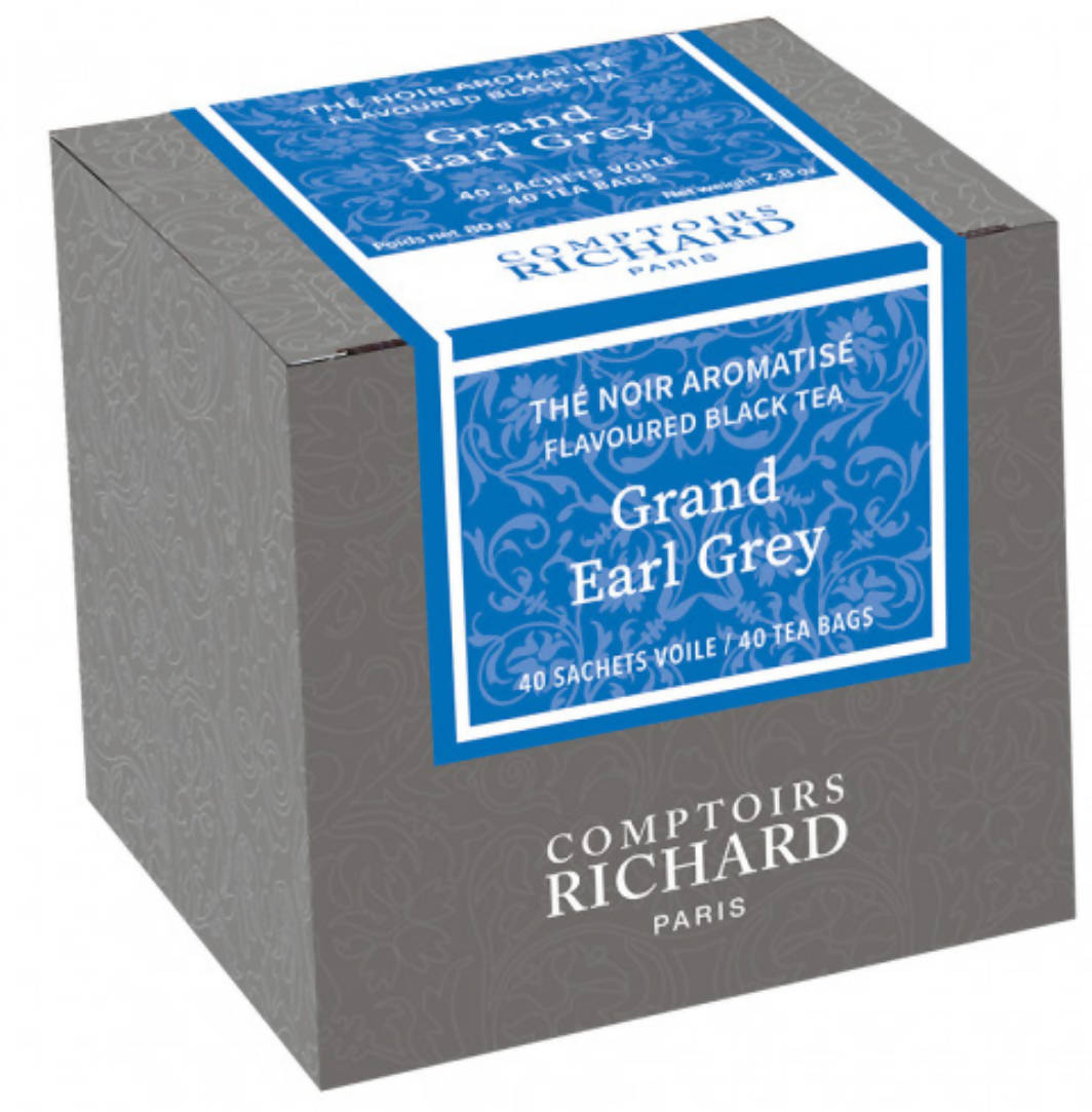 Tea - Cafes Richard Grand Earl Grey x 40 sachets