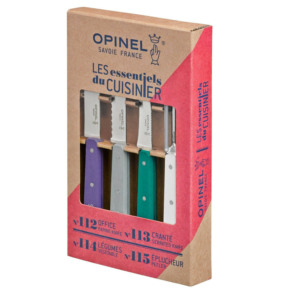 Opinel - Essential Small Kitchen Knife Set