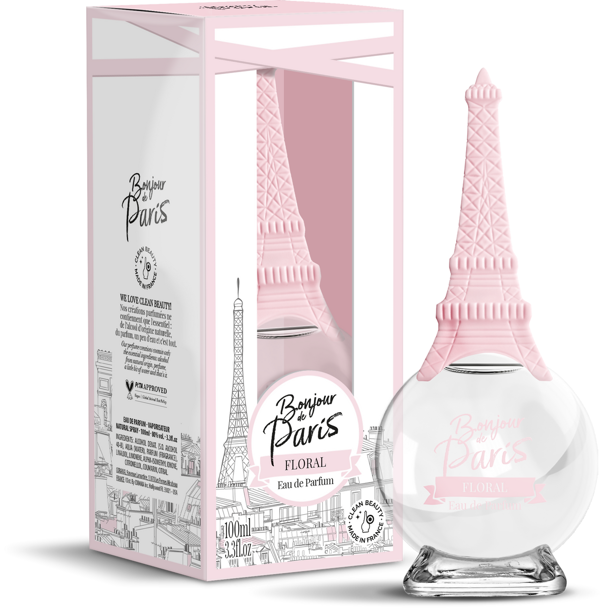 Eau De Parfum Floral by Bonjour De Paris