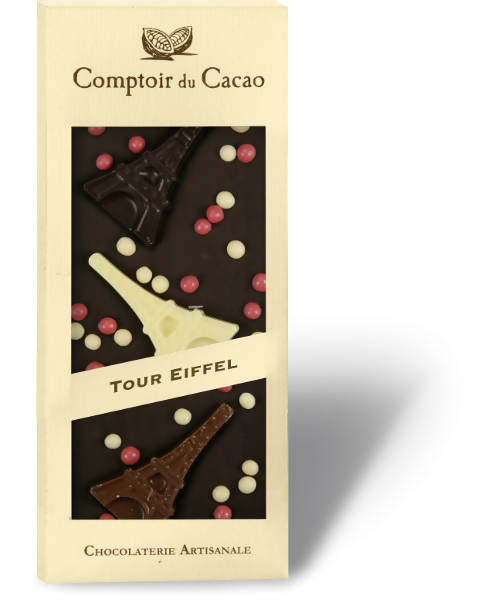 Comptoir du Cacao Eiffel Tower Chocolate Bark Dark