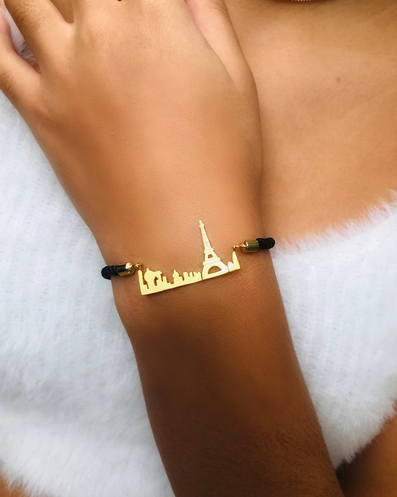 Paris Skyline Bracelet