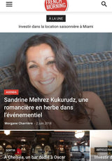 LA VALISE NOIRE À NOEUDS ROSES - Sandrine Mehrez Kukurudz