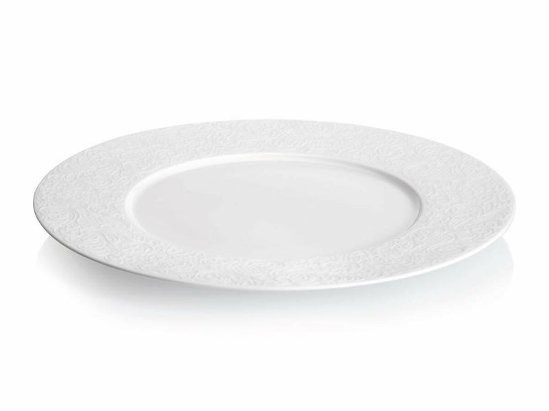 L COUTURE - Set of 4 round dessert plates (9" size)