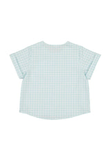 Shirt, Mint Squares - Petite Lucette