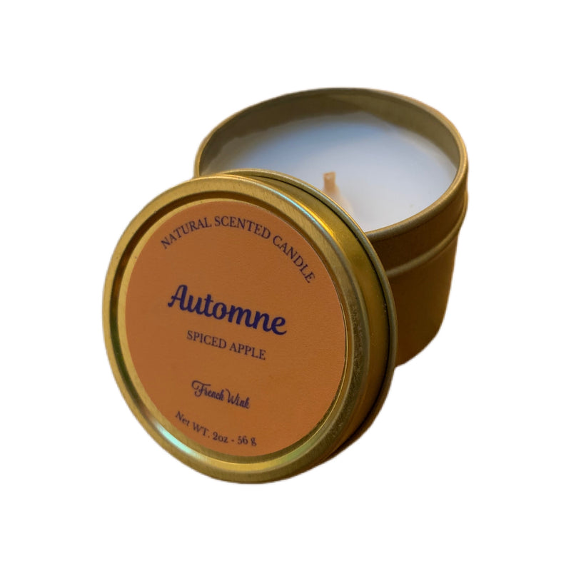 Mini French Wink Natural Candles - Automne