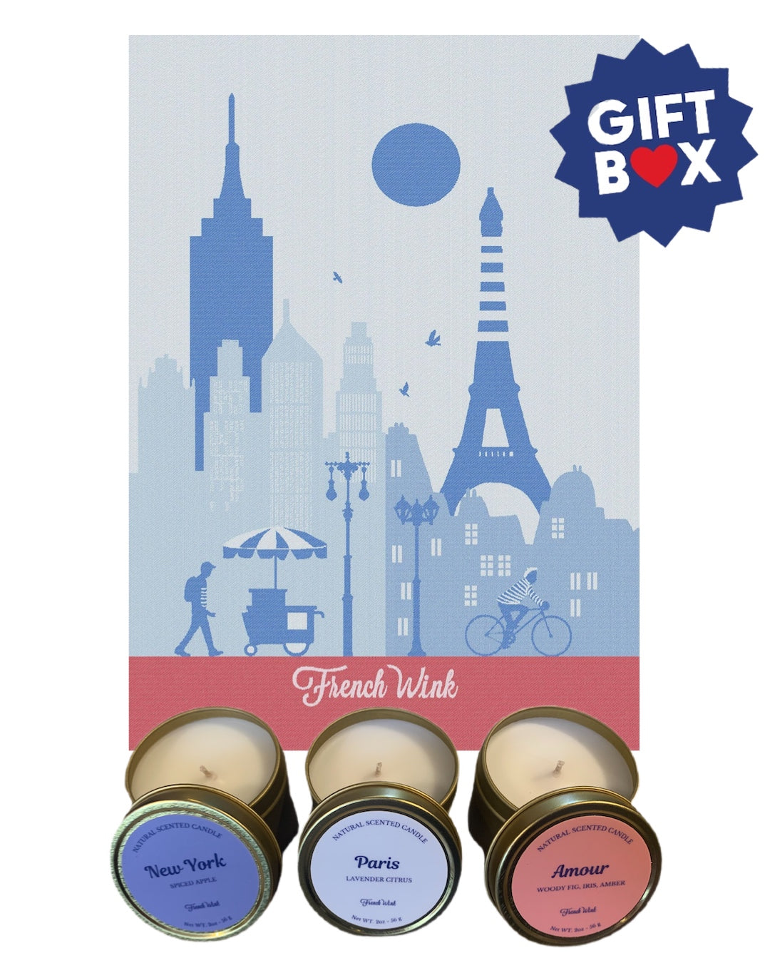 Paris New York Gift Set