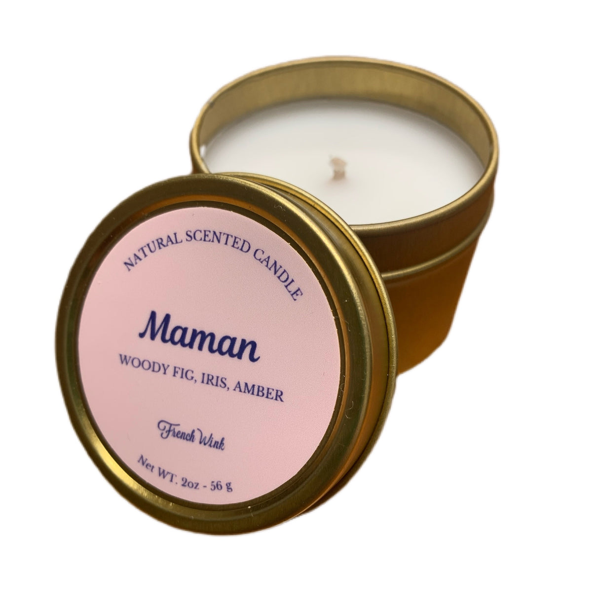 Mini French Wink Natural Candles - Maman