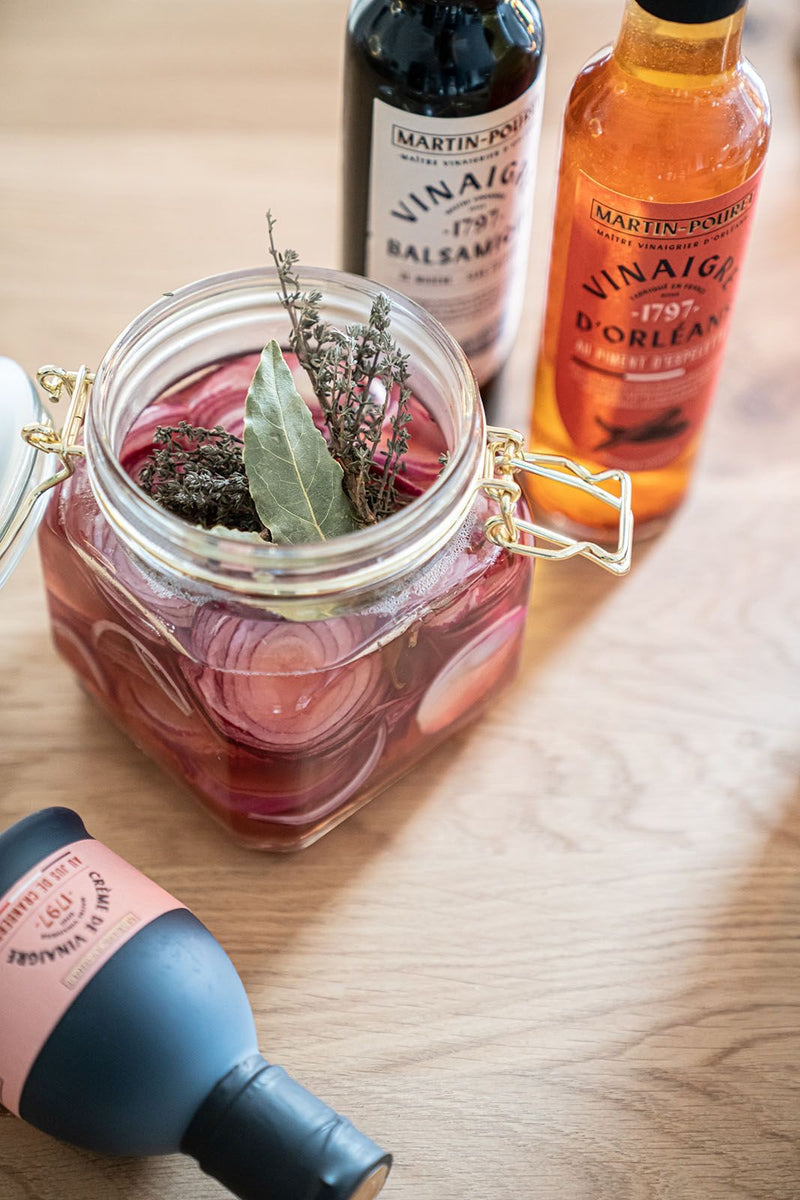 Orleans Red Wine Vinegar with Shallots - Martin Pouret