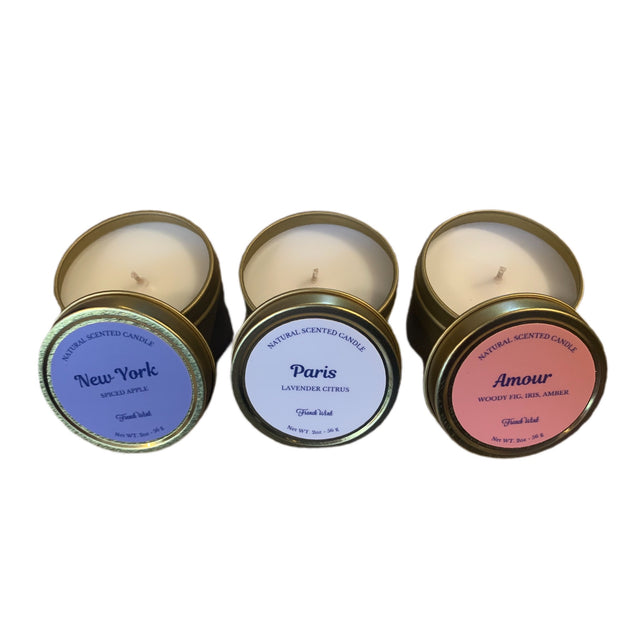 Mini French Wink Natural Candles
