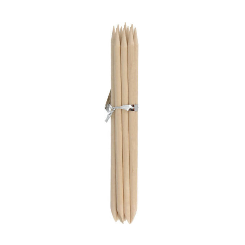 Set of 10 Wooden Cutilcle Pushers