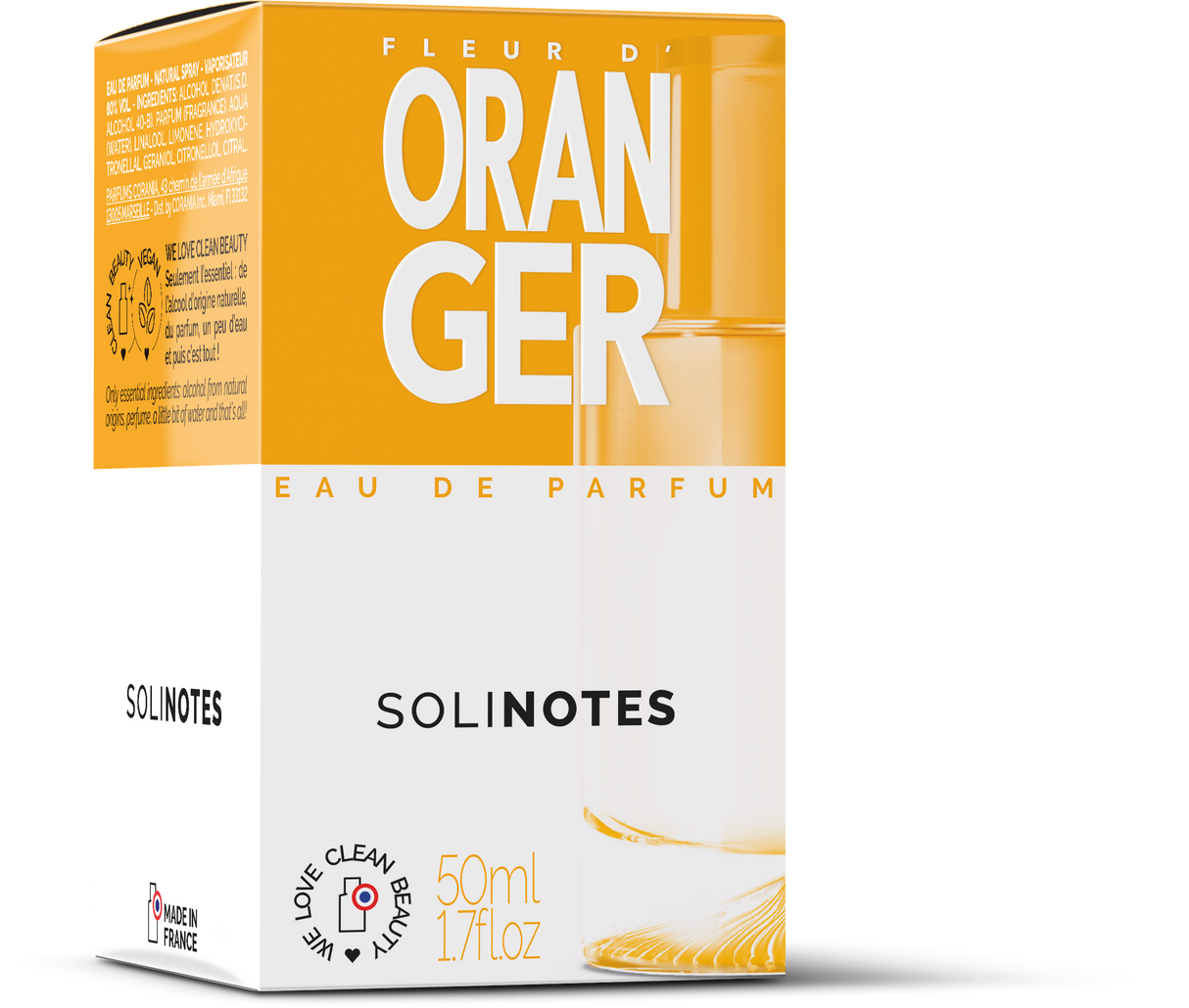 Solinotes - Orange Blossom Eau de Parfum 1.7 oz - CLEAN BEAUTY
