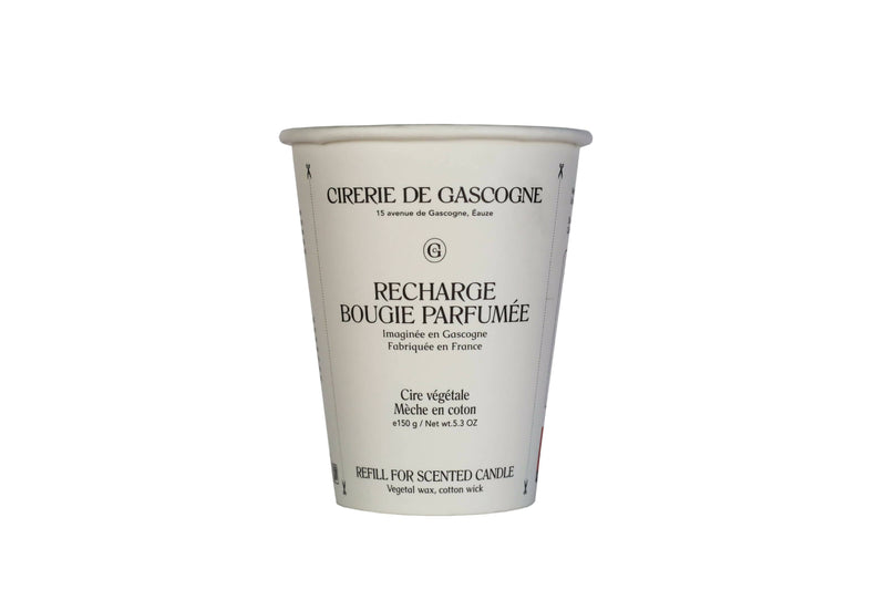 Cirerie De Gascogne - Refill for Apple, Black Tea, Walnut Candle 150g