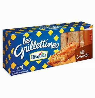 Pasquier Wholemeal Wheat Grilletines