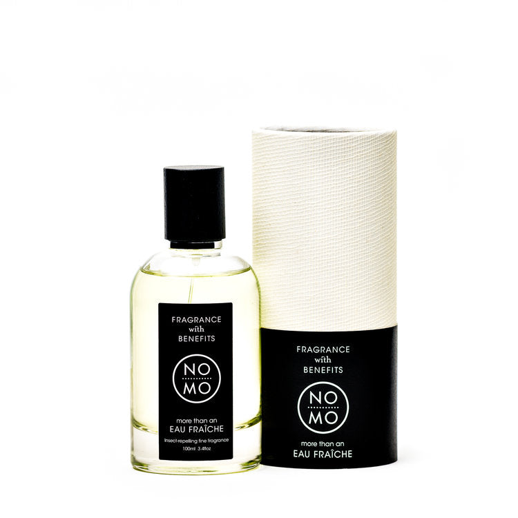 NoMo Eau fraiche bottle with packaging 
